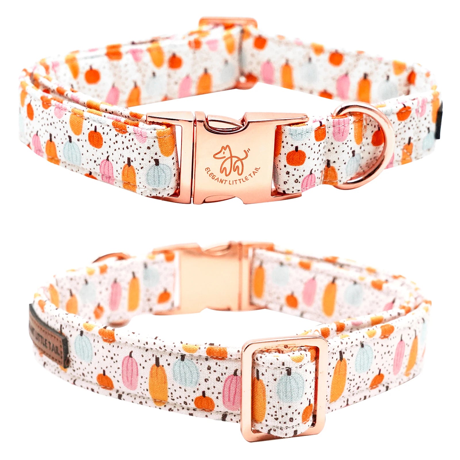 Pretty Pumpkin Patch Collar and Leash