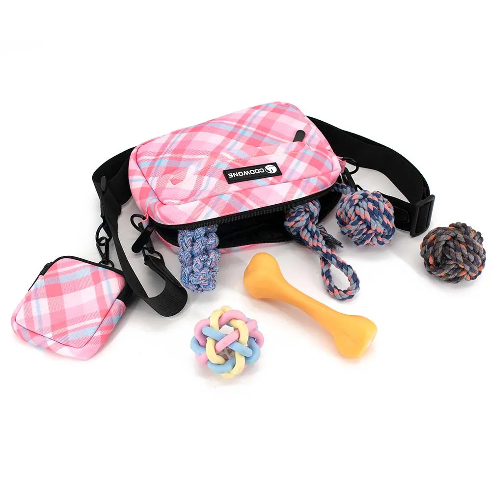 Pink Plaid GoGo Bag