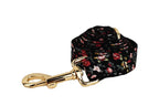 Dog Collar Leash Set Personalized Name Collar for Small Medium Dogs Collar Custom Nameplate Harness Lead Bowtie Flower Poop bag