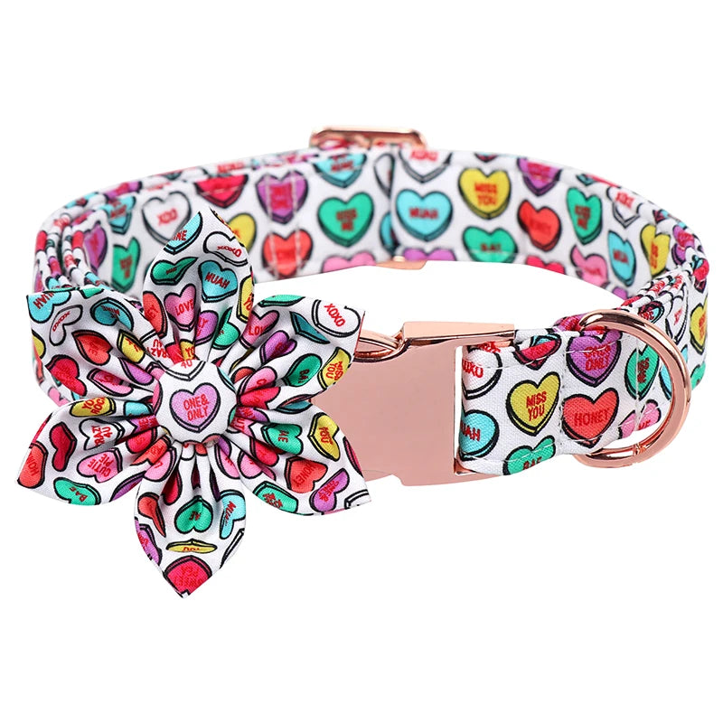 Candy Hearts Collar Set