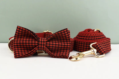 Plaid Dog Leash