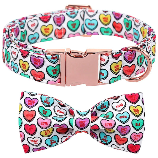 Candy Hearts Collar Set