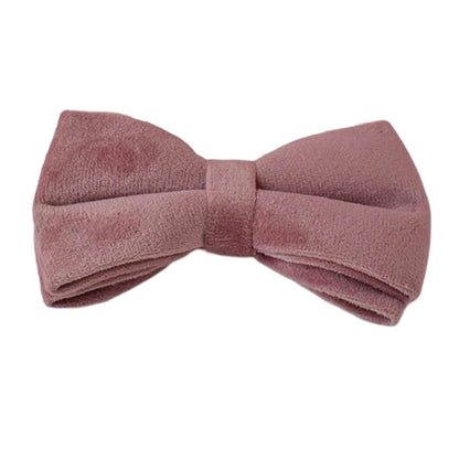 Light Purple Velvet Dog Collar & Leash Set