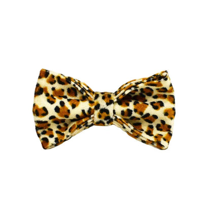 Leopard Print Dog Collar, Leash & Harness Set