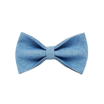 Denim Dog Collar, Leash & Harness Set