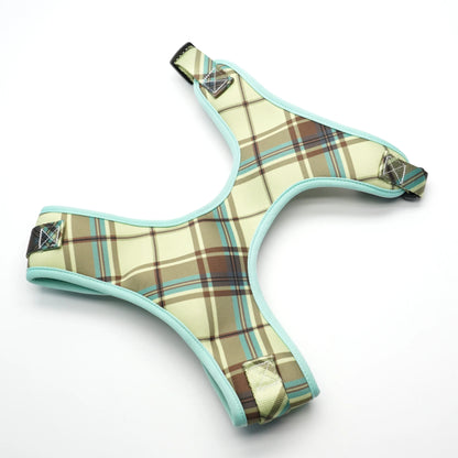 Duncan Plaid Collar, Harness & Leash Set
