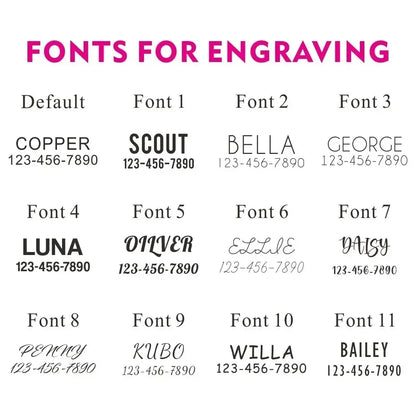 Christmas Cartoon Dog Collar & Leash Set