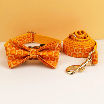 Halloween Dog Collar, Harness & Leash Set