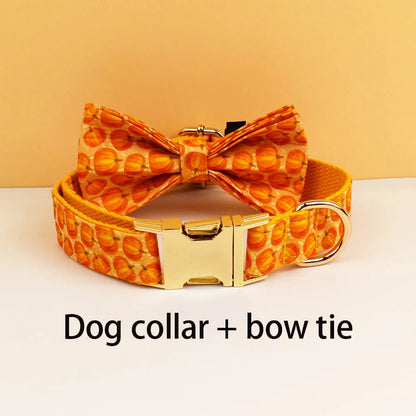 Halloween Dog Collar, Harness & Leash Set
