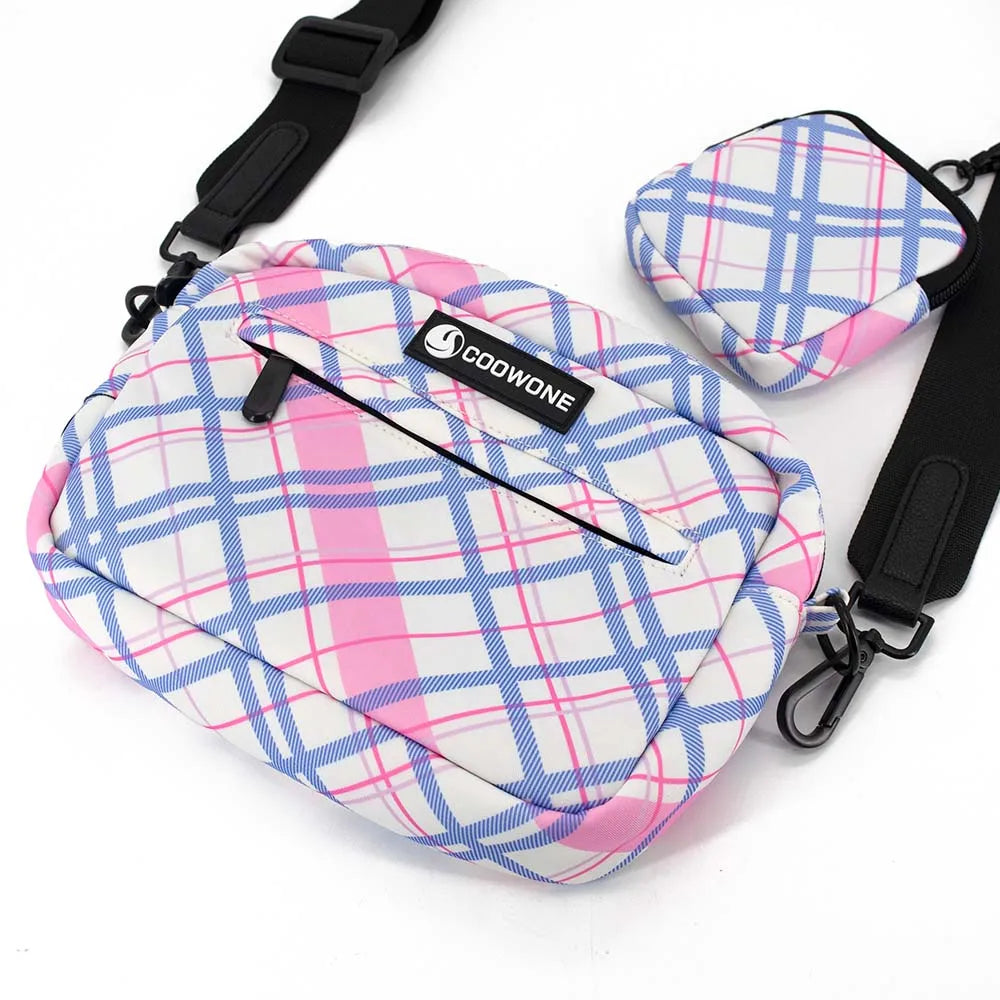 Cotton Candy Plaid GoGo Bag