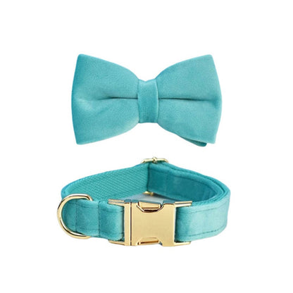 Everly Turquoise Harness, Collar, and Leash Set