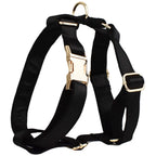 Personalized Collar Harness for Dog Custom Engraved Name Collar Bow tie Puppy Leash Lead Soft Harness for Small Medium Big Dog