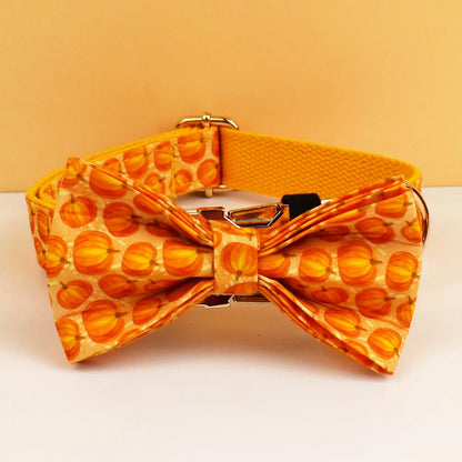 Halloween Dog Collar, Harness & Leash Set