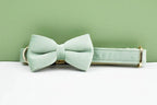 Mint Green Velvet Dog Collar And Leash Set For Dogs Custom Engraved Nameplate Pet Supplies Dog Leash Velvet 17