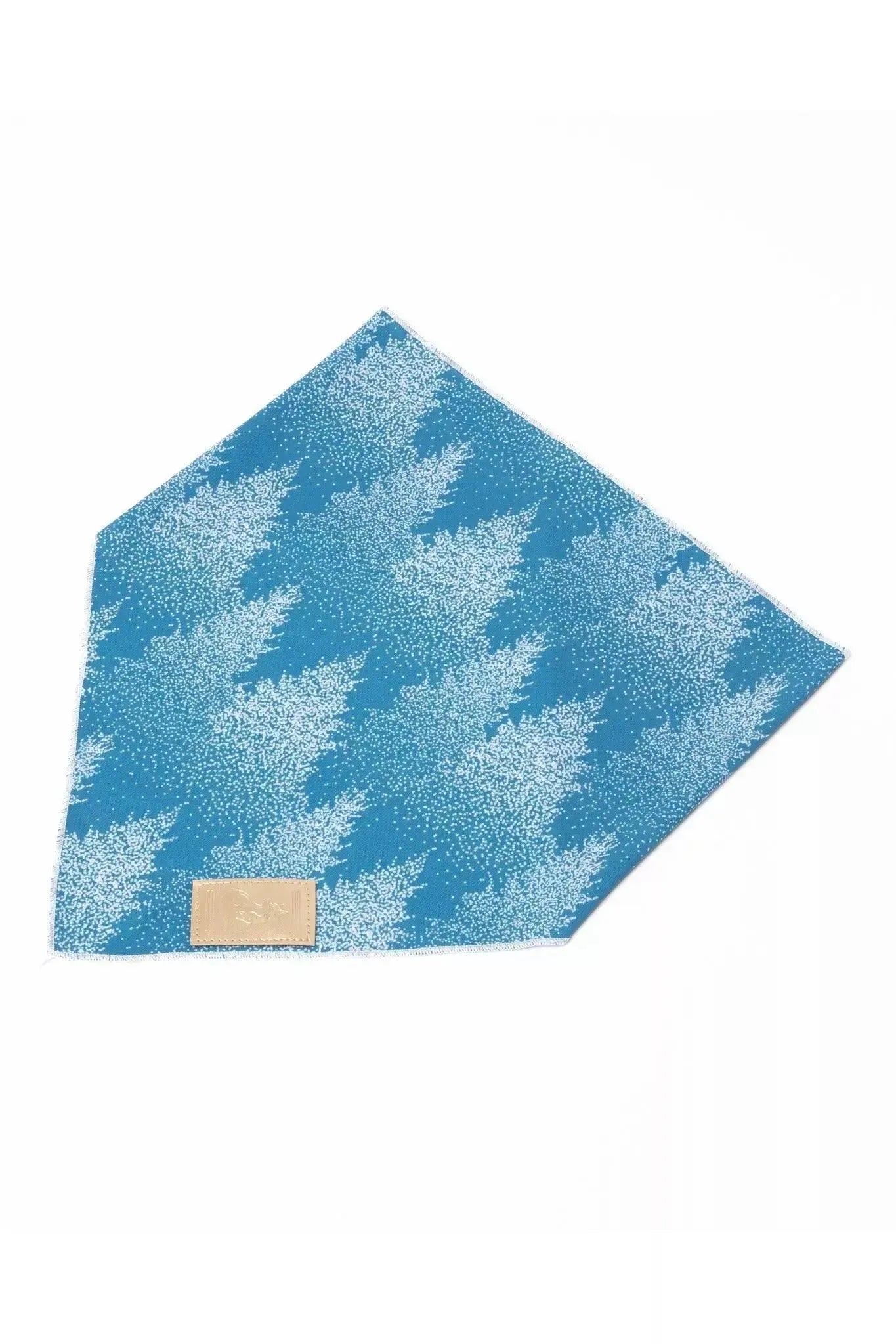 Siberian Spruce Dog Bandana & Matching Keychain detail view | Cutie Paw Co.