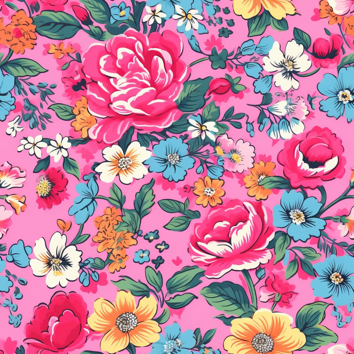 Spring Flower Dog Bandana detail view | Cutie Paw Co.