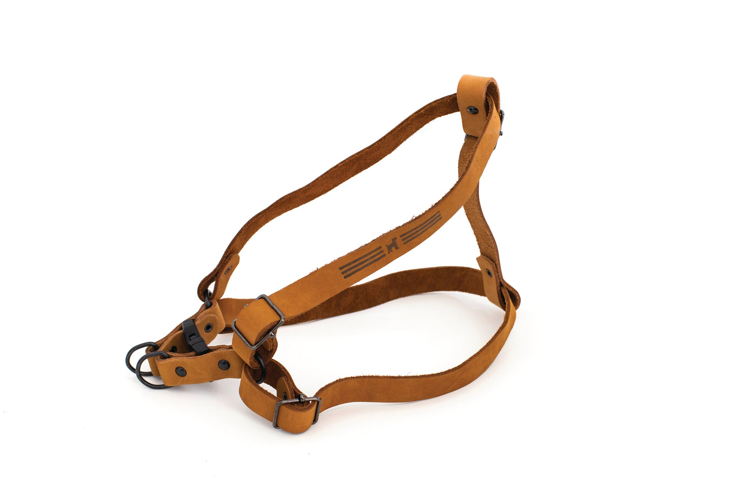 Sport Style Leather Step In Harness | Cutie Paw Co.