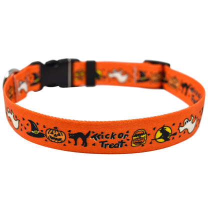 Trick or Treat Dog Collar