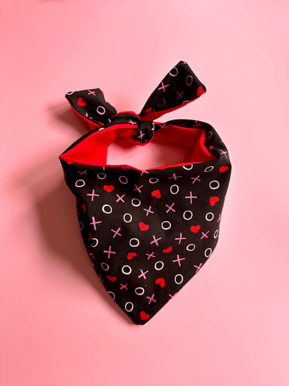 XO Valentines Dog Bandana | Cutie Paw Co.