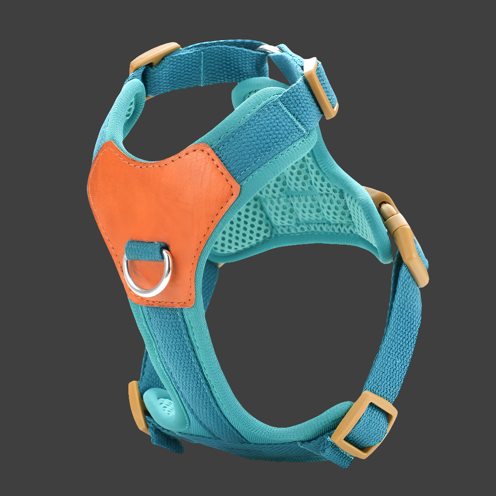 Retro Pet Harness detail view | Cutie Paw Co.