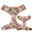 Wildflower Collar, Harness, Leash, Waste Bag Holder, Bandana, Flower, and Bow