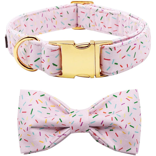 Suzy Sprinkle Collar and Bow/Bow Tie