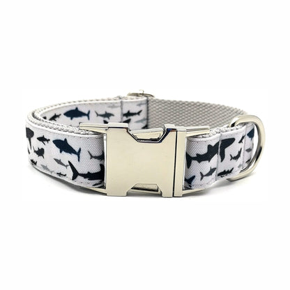 Shark Attack Collar detail view | Cutie Paw Co.