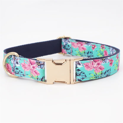 Aloha Vibe Collar, Leash, and Flower