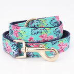 Aloha Vibe Collar, Leash, and Flower