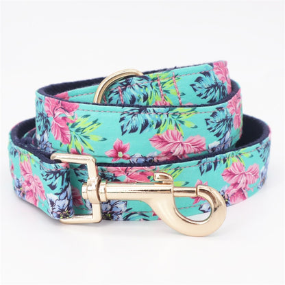 Aloha Vibe Collar, Leash, and Flower