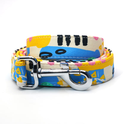 Abstract Collar, Harness & Leash Set