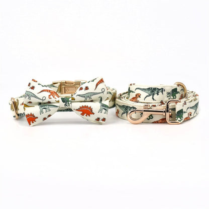 A-Roar-Able Dino Collar, Harness, Bowtie, and Leash