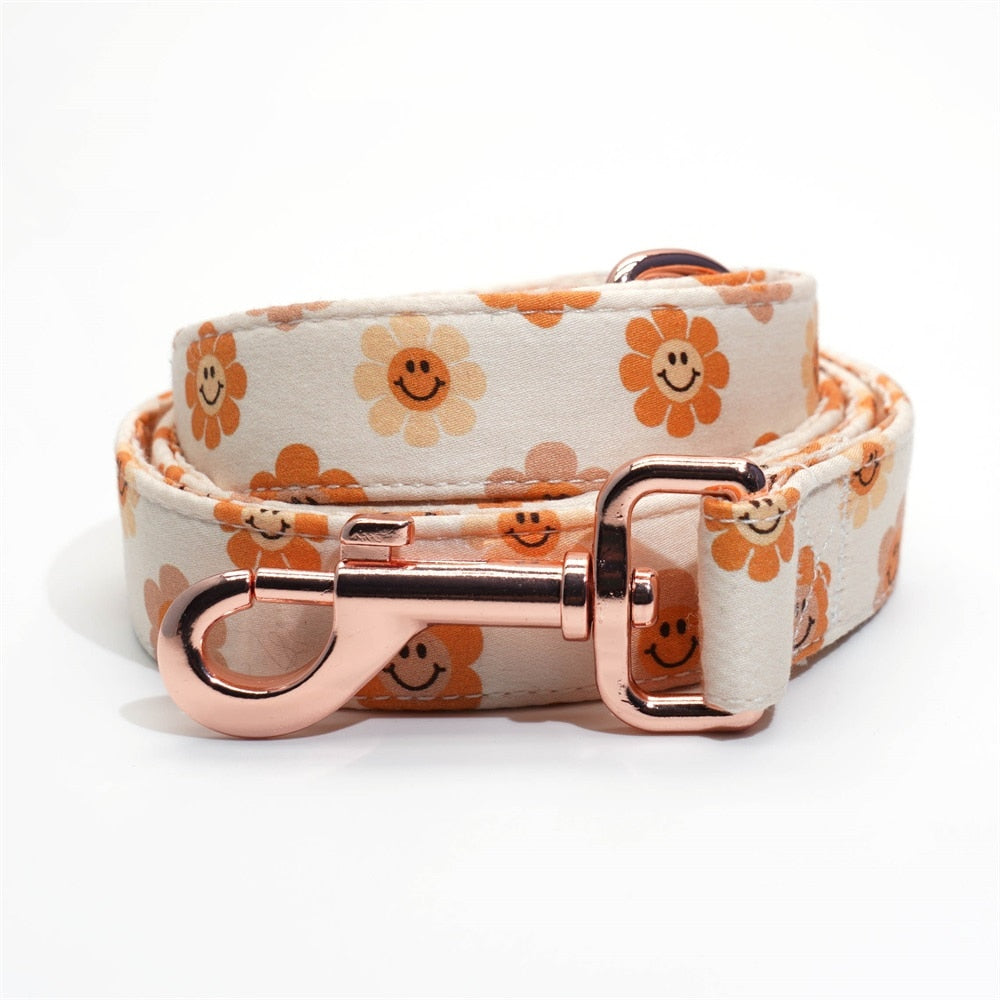 Happy Flower Collar, Leash, and Harness