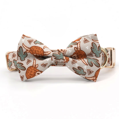 Billy Boho Collar, Bow/Bowtie, and Leash