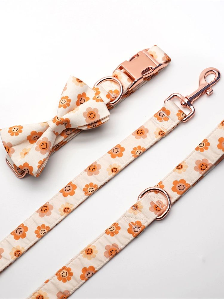 Happy Flower Collar, Leash, and Harness