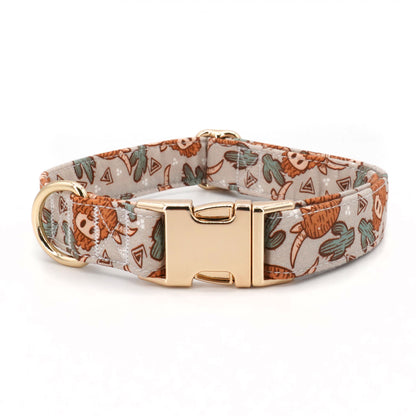 Billy Boho Collar, Bow/Bowtie, and Leash
