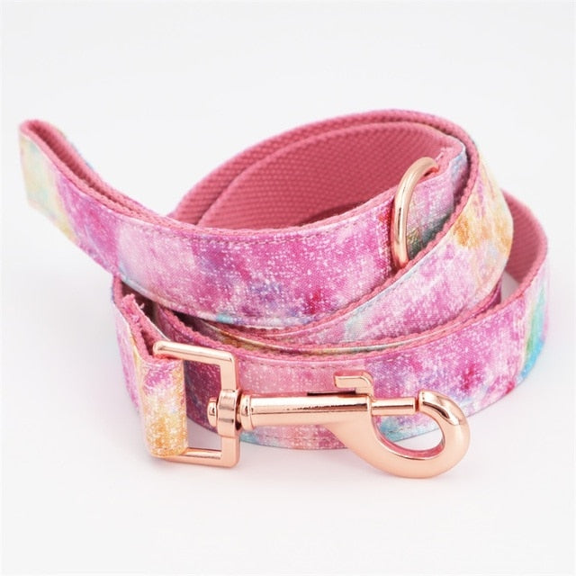 Color Dream Collar, Flower, and Leash