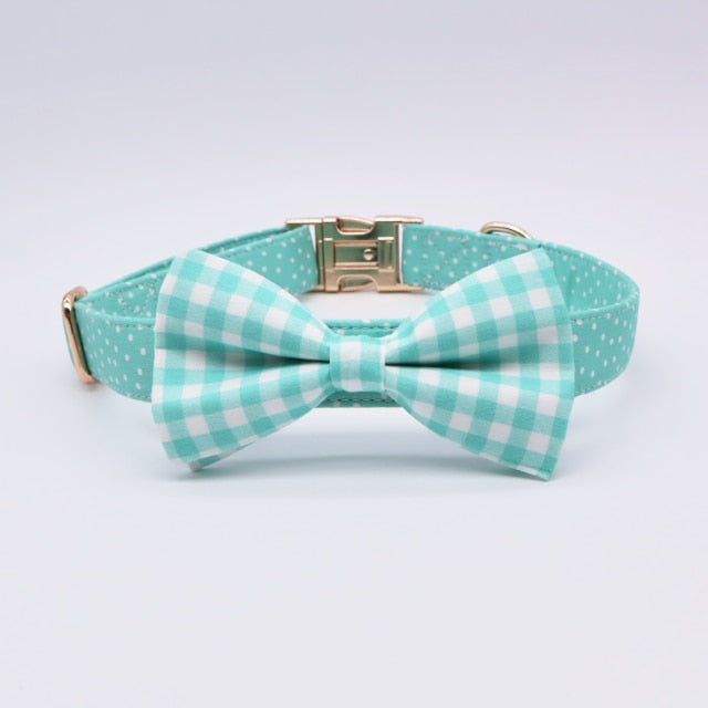 Dipsi Collar, Leash, Bow, Flower