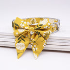 Pippy floral Collar, Bow, Leash, and Harness