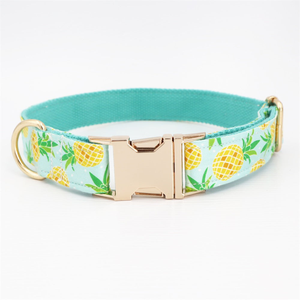 Lookin Pine! Collar, Leash, and Bow/Bowtie