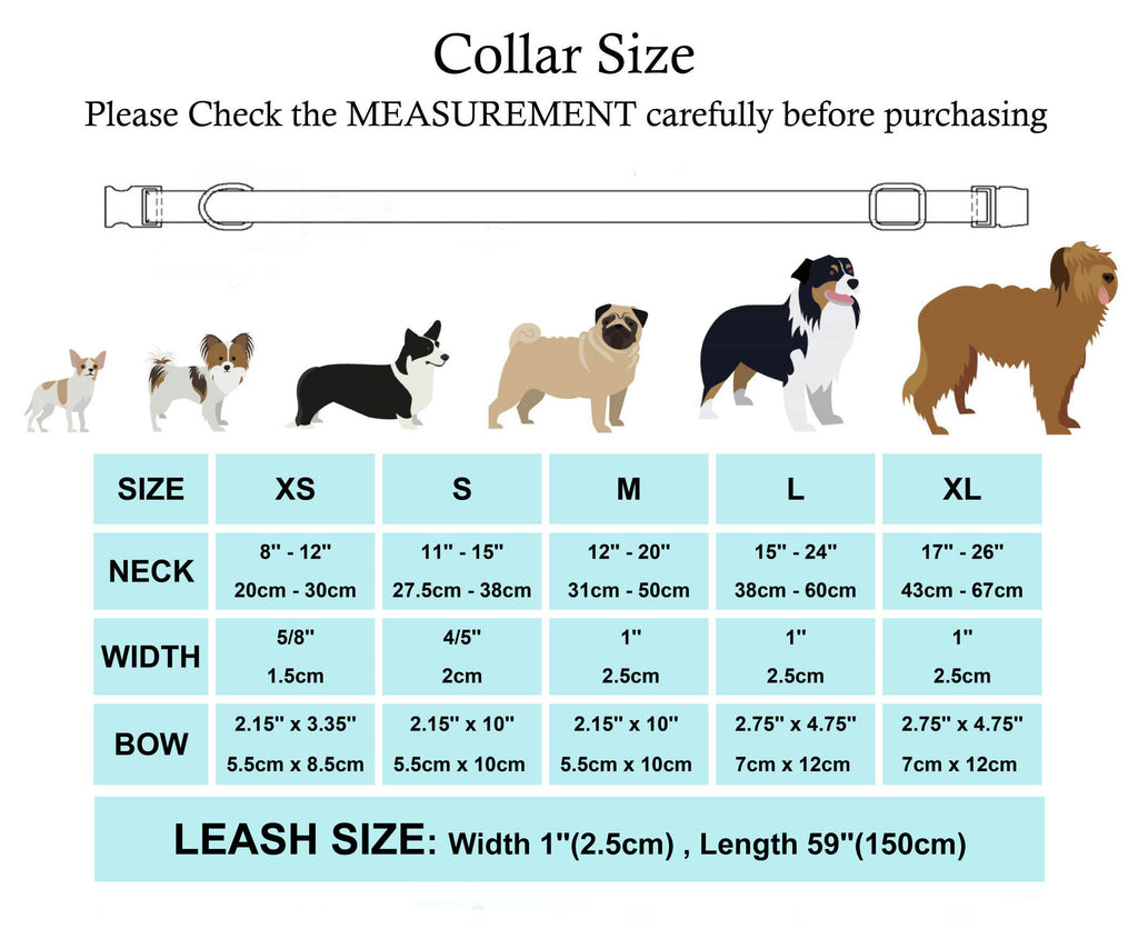 Lookin Pine! Collar, Leash, and Bow/Bowtie
